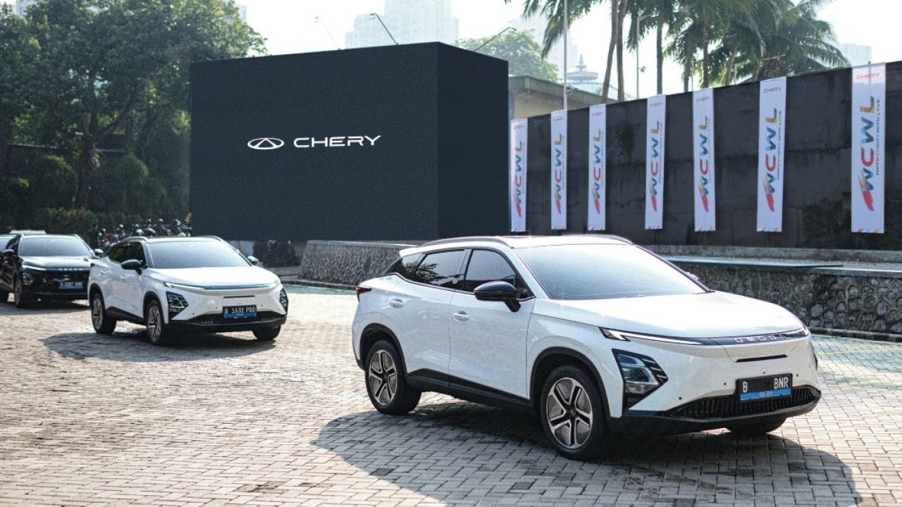 OMODA E5 tampil sebagai primadona kendaraan listrik Chery selama 2024. (Foto: Istimewa/Chery)