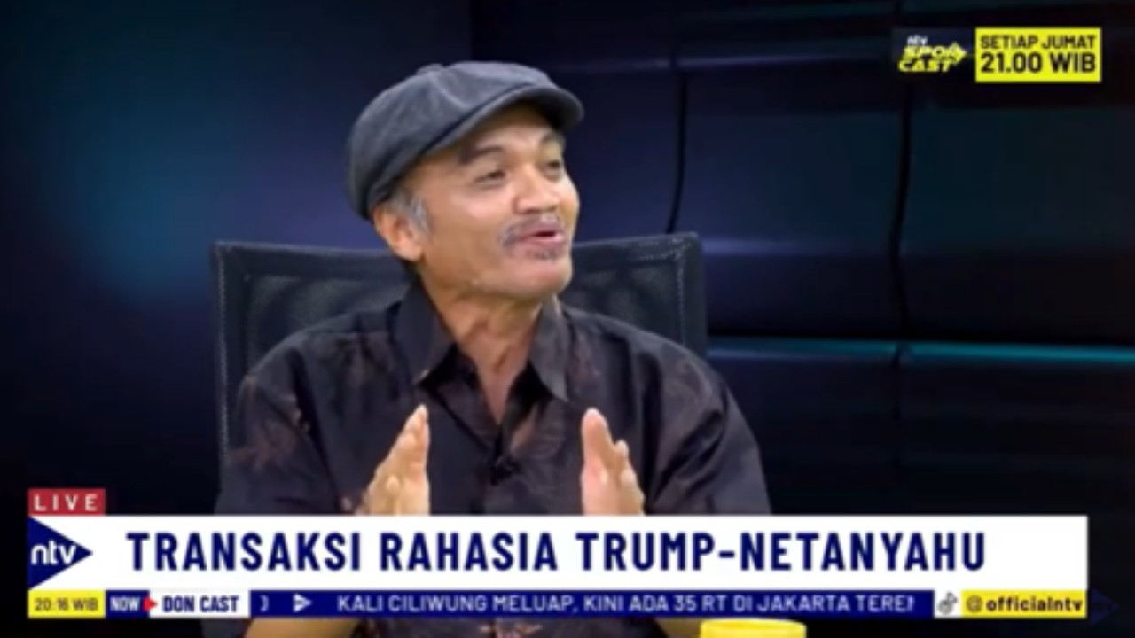 Pengamat Timur Tengah, Musthafa Abd Rahman dalam acara DonCast di Nusantara TV