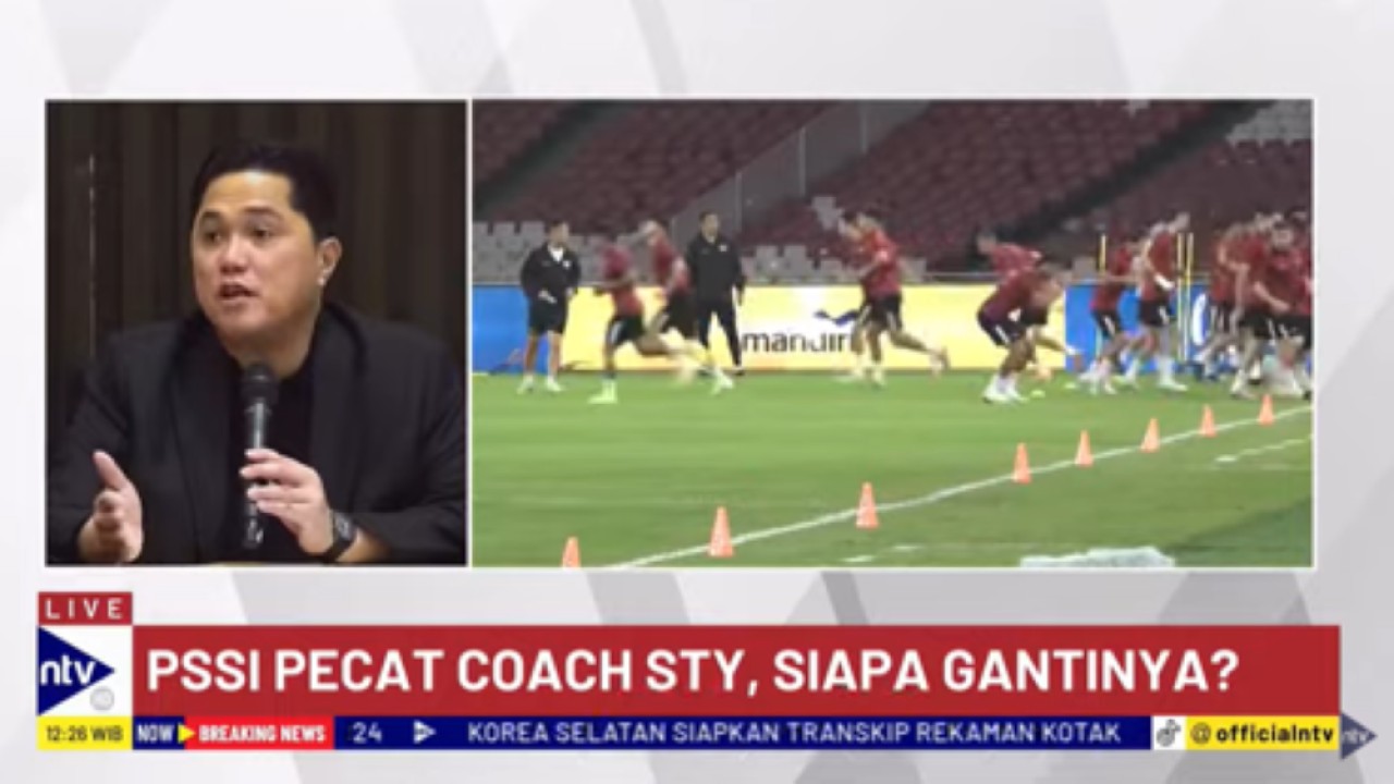 Ketua Umum PSSI Erick Thohir