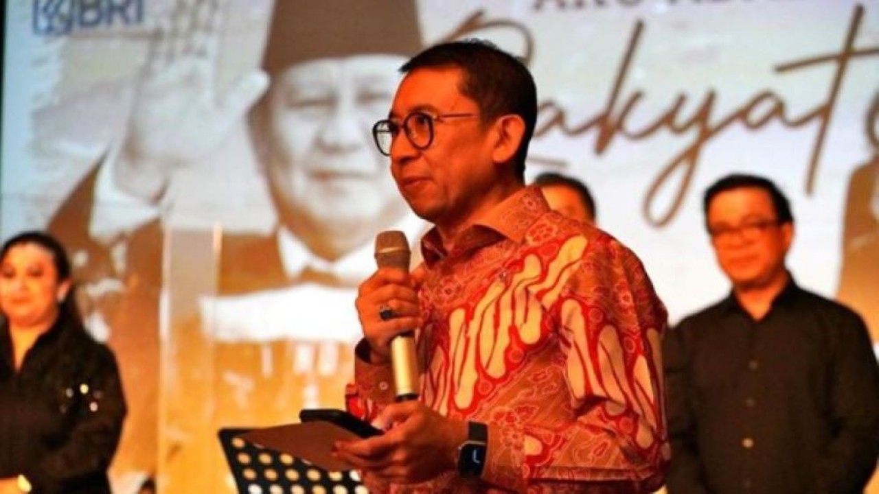 Menteri Kebudayaan Fadli Zon/Foto: Istimewa