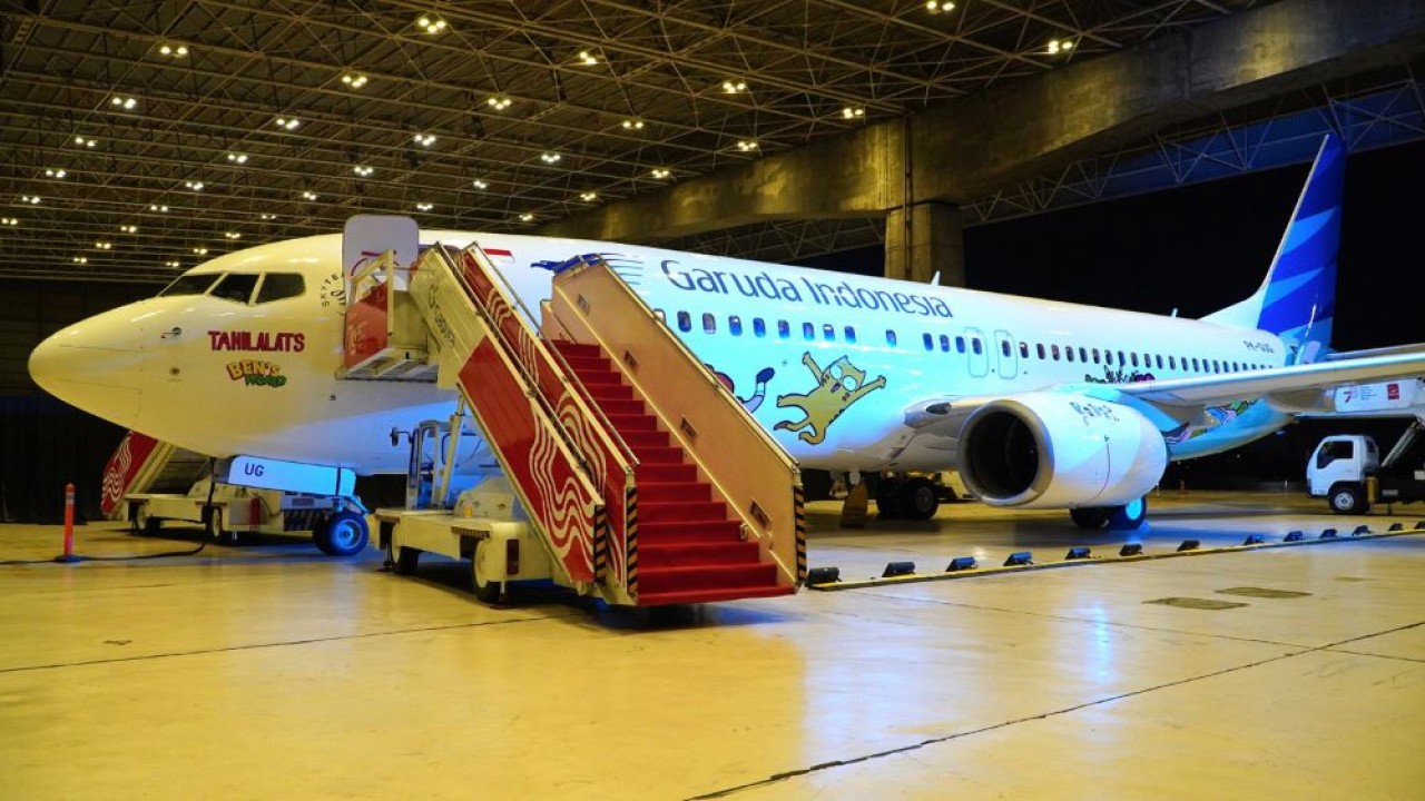 Garuda Indonesia tambah 1 armada narrow body berjenis Boeing 737-800NG/Foto: Istimewa