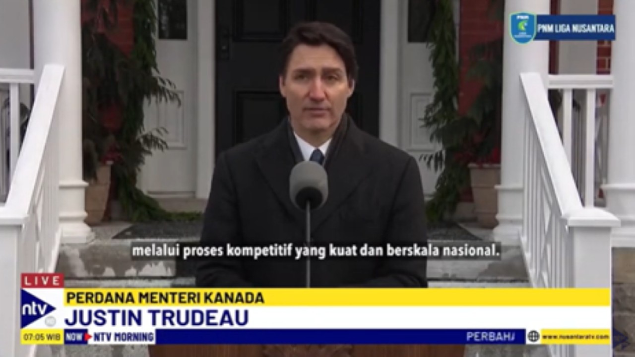 PM Kanada Justin Trudeau mendadak mengundurkan diri