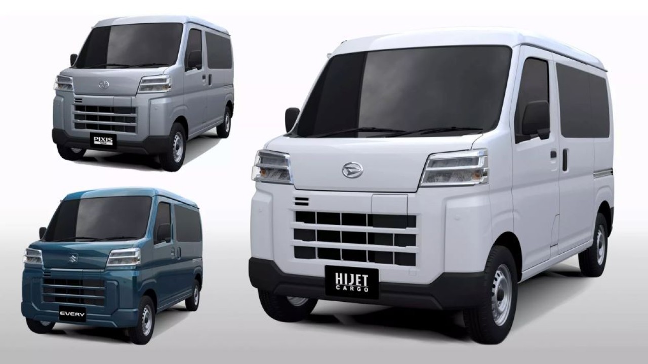 Produsen mobil asal Jepang, Toyota, Suzuki, dan Daihatsu, telah mengumumkan rencana meluncurkan versi full listrik dari kei van mereka di pasar domestik Jepang pada 2025. (Foto: Carscoops)