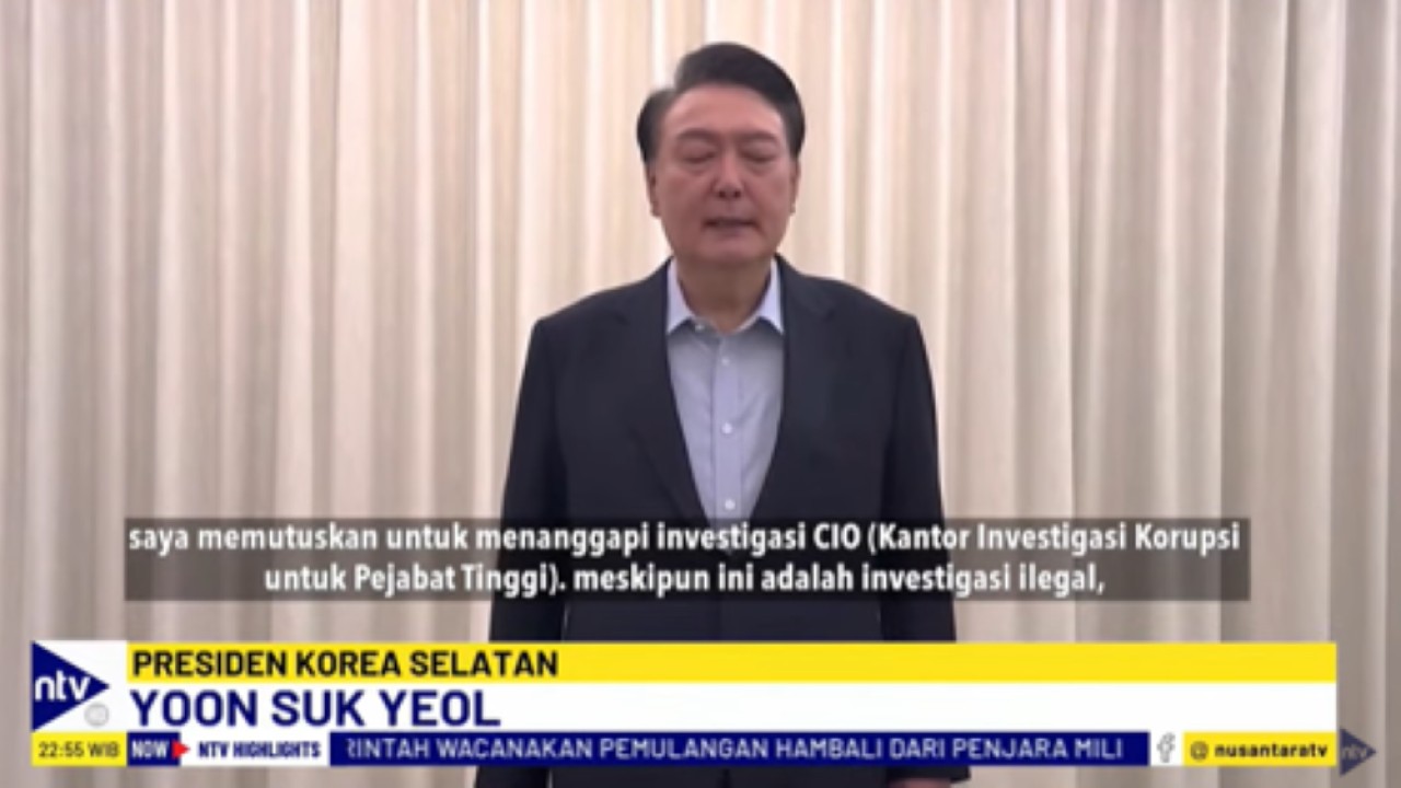 Presiden Korea Selatan Yoon Suk Yeol akhirnya ditangkap