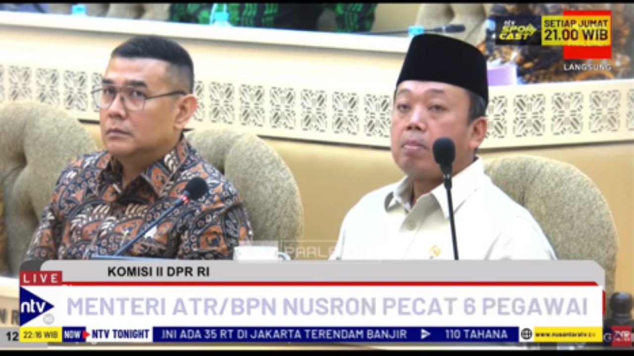 Menteri ATR/BPN Nusron Wahid