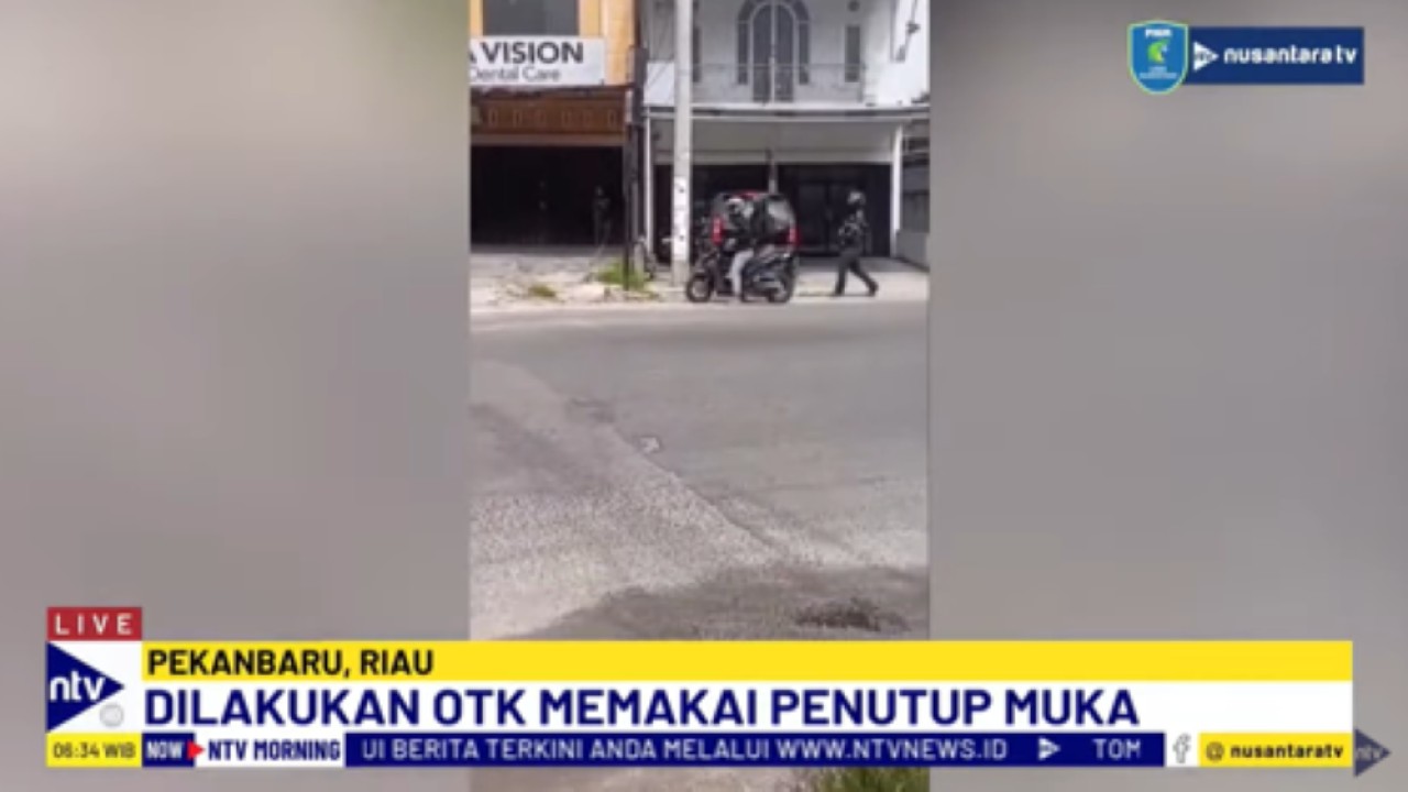 Petugas pengutip iuran sampah di Pekanbaru ditikam OTK yang mengendarai motor