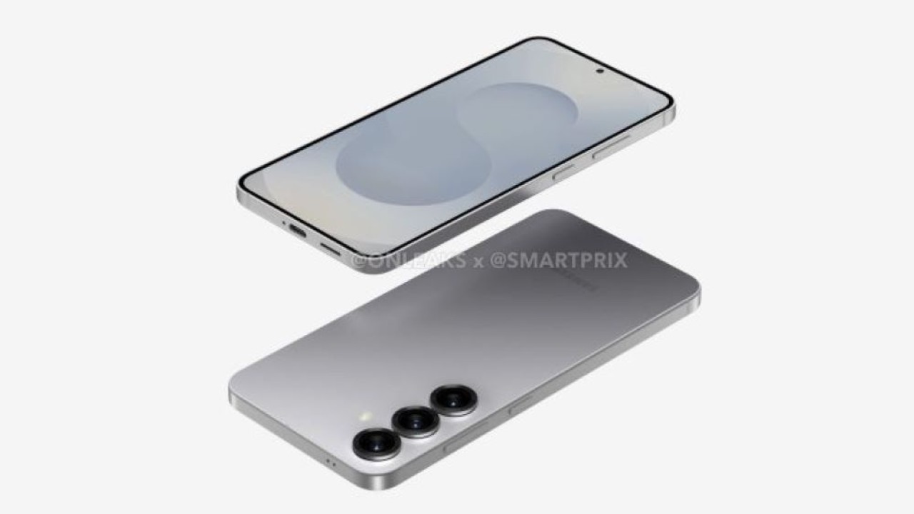 Render CAD Samsung Galaxy S25 Slim. (Foto: Gizmochina)