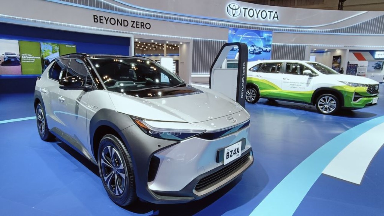 Ilustrasi. Mobil listrik Toyota bZ4X. (Foto: Adiantoro/NTV)