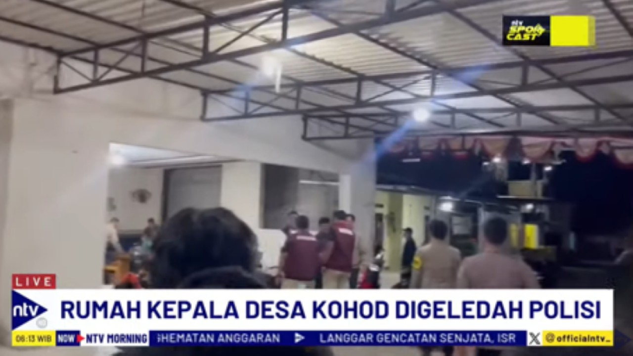 Bareskrim Polri menggeledah rumah Kepala Desa Kohod, Arsin terkait kasus pagar laut di perairan Kabupaten Tangerang