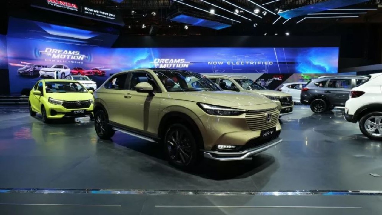 Honda menghadirkan HR-V Modulo Edition di IIMS 2025. (Foto: Istimewa/Adiantoro)