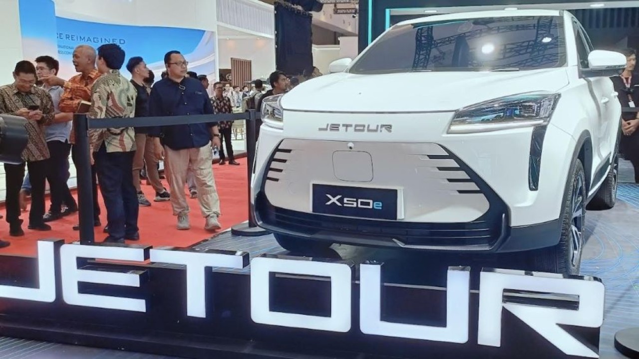 Jetour X50e. (Foto: Adiantoro/NTV)