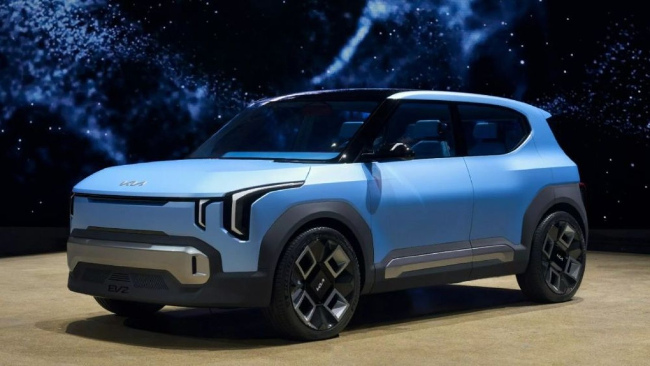 Konsep Kia EV2. (Foto: Carscoops)