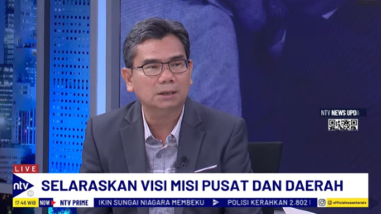 Direktur Eksekutif LSI Jayadi Hanan dalam Diaog NTV Prime di Nusantara TV