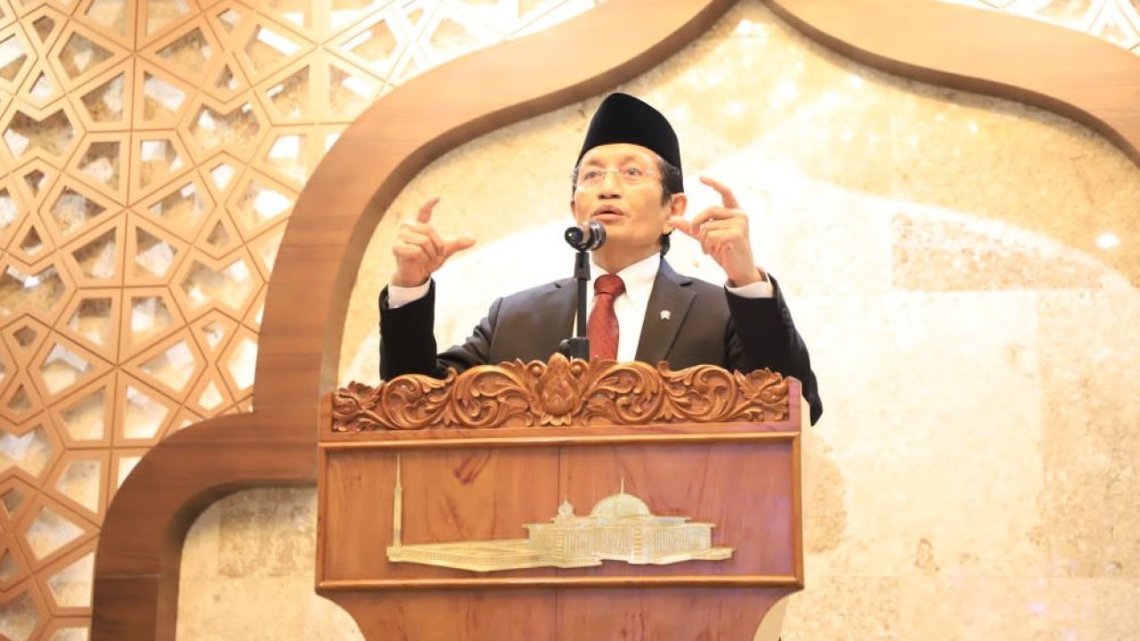 Menteri Agama (Menag) Nasaruddin Umar. (Foto: Istimewa/Kemenag)