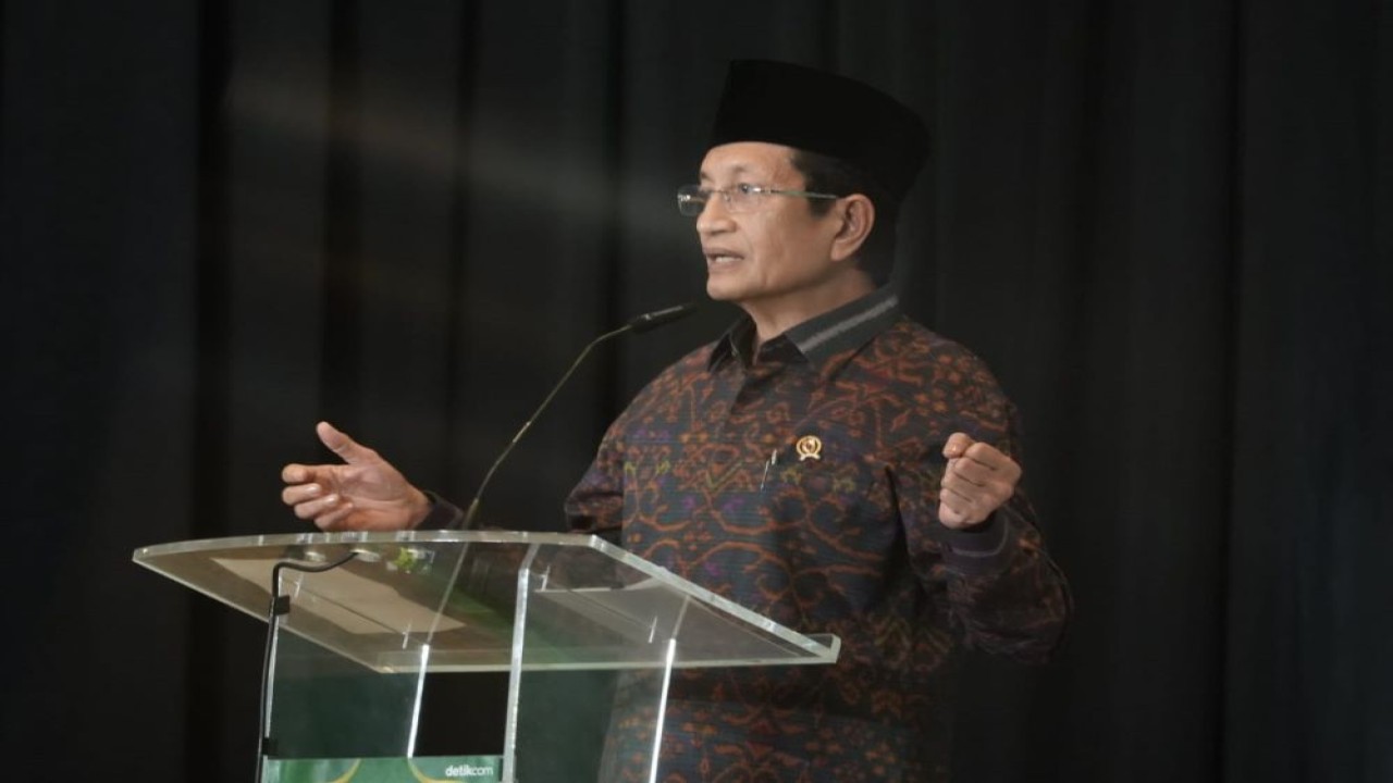 Menteri Agama (Menag) Nasaruddin Umar. (Foto: Istimewa/Kemenag)