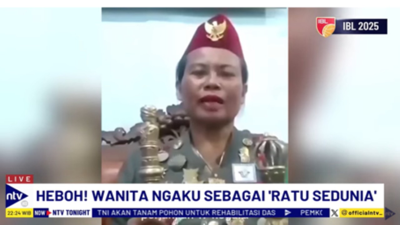 Wanita yang mengaku sebagai Ratu Sedunia viral di media sosia