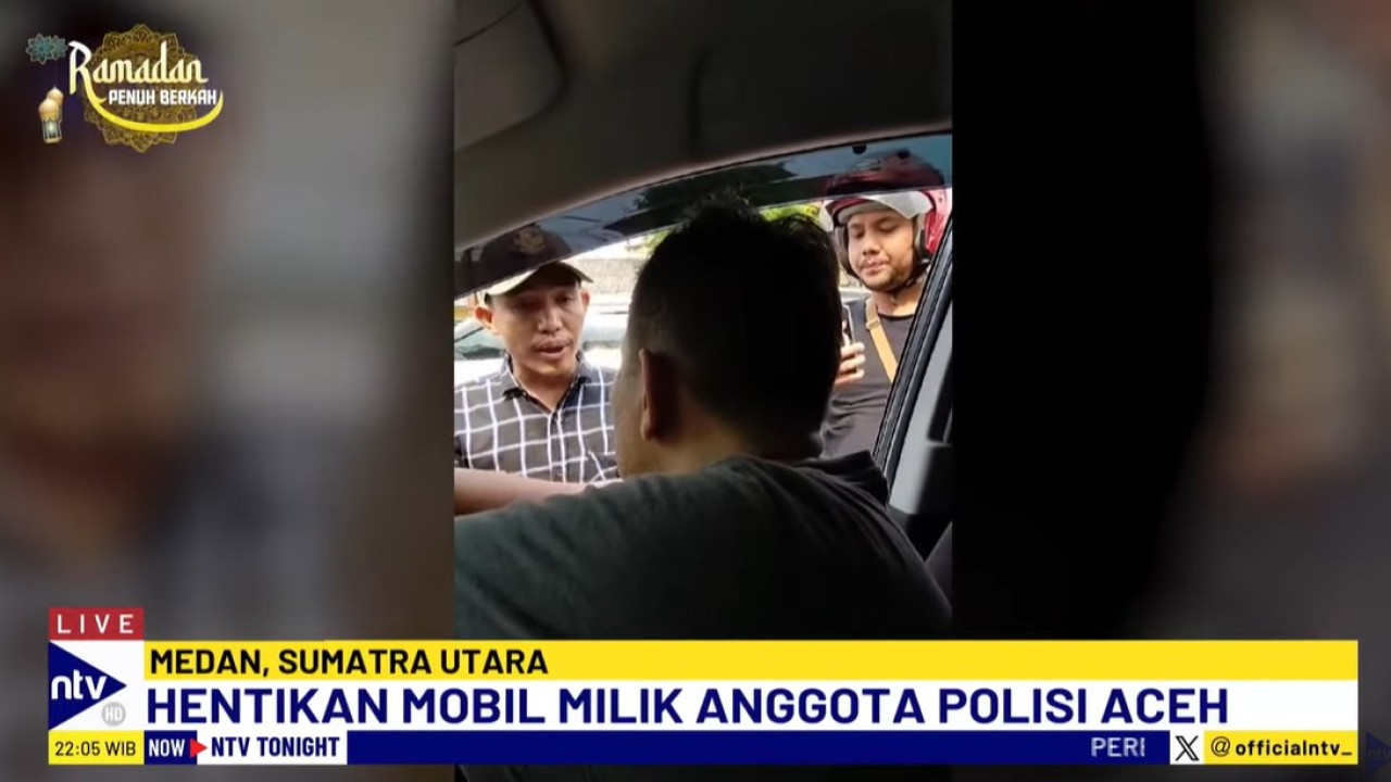 Anggota Polisi Polda Aceh dikepung debt collector di Medan.