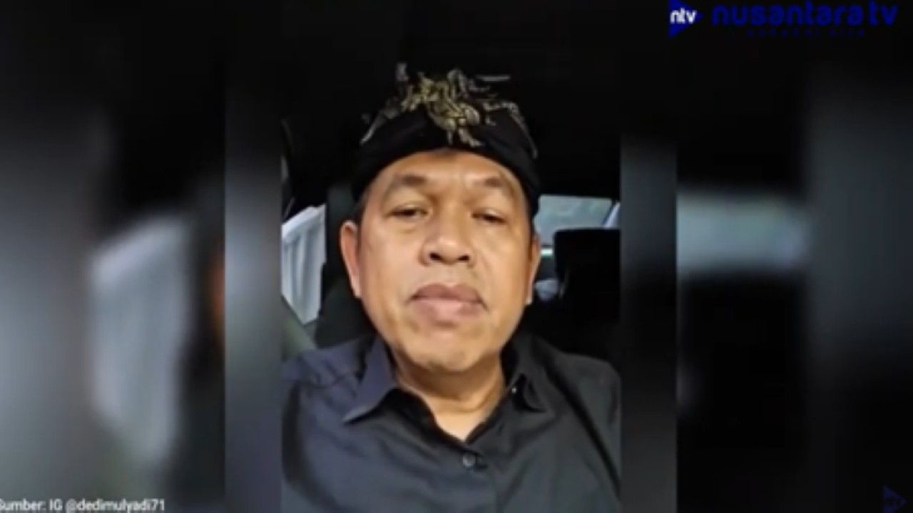 Gubernur Jawa Barat Dedi Mulyadi