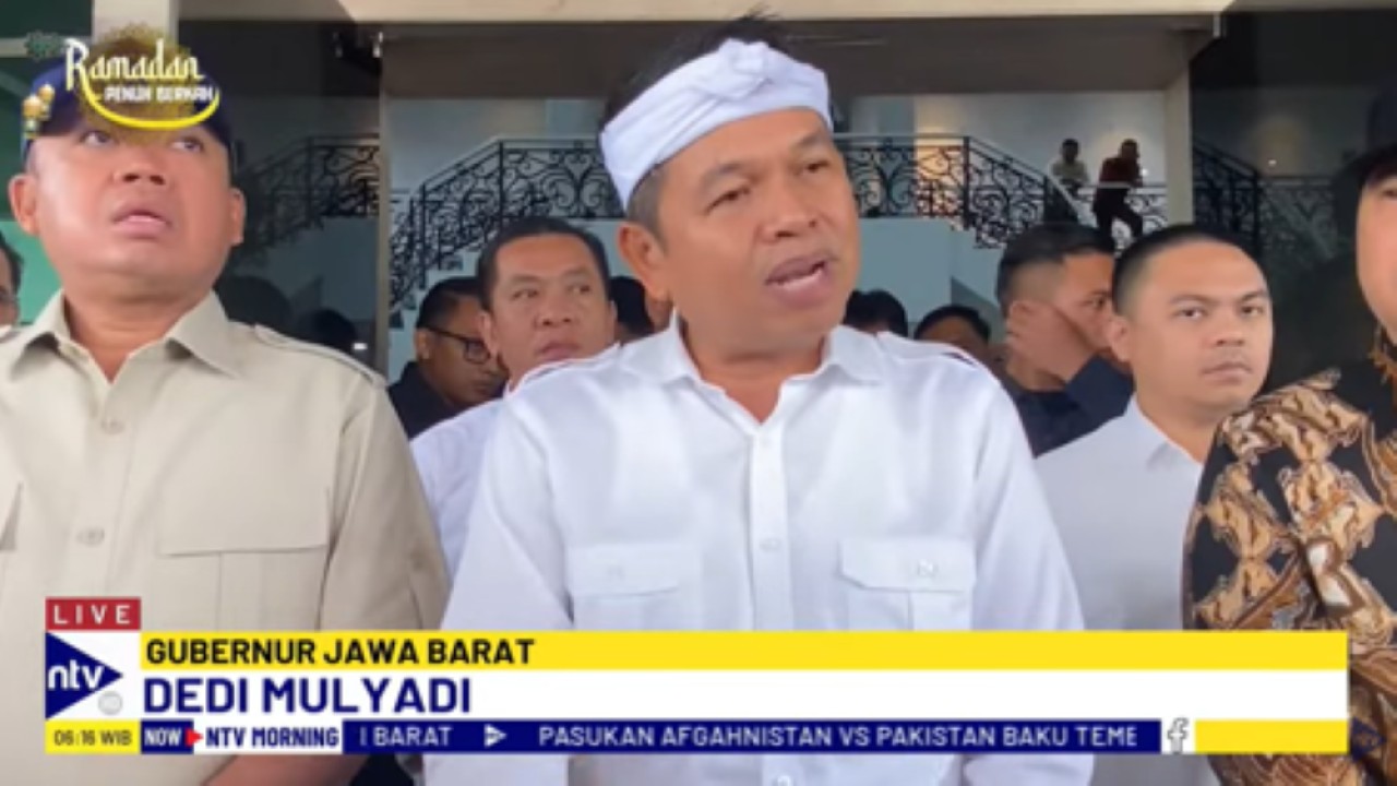 Gubernur Jawa Barat Dedi Mulyadi