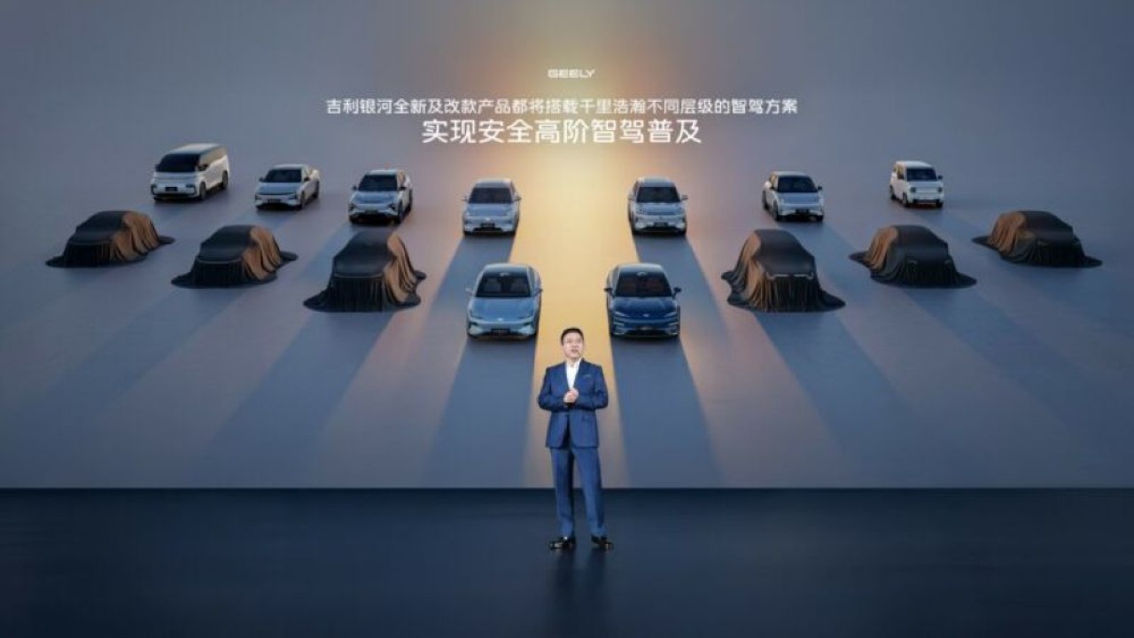 Semua model lama dan baru dari Geely Galaxy akan dilengkapi dengan G-Pilot ADAS. (Foto: Geely via CarNewsChina)