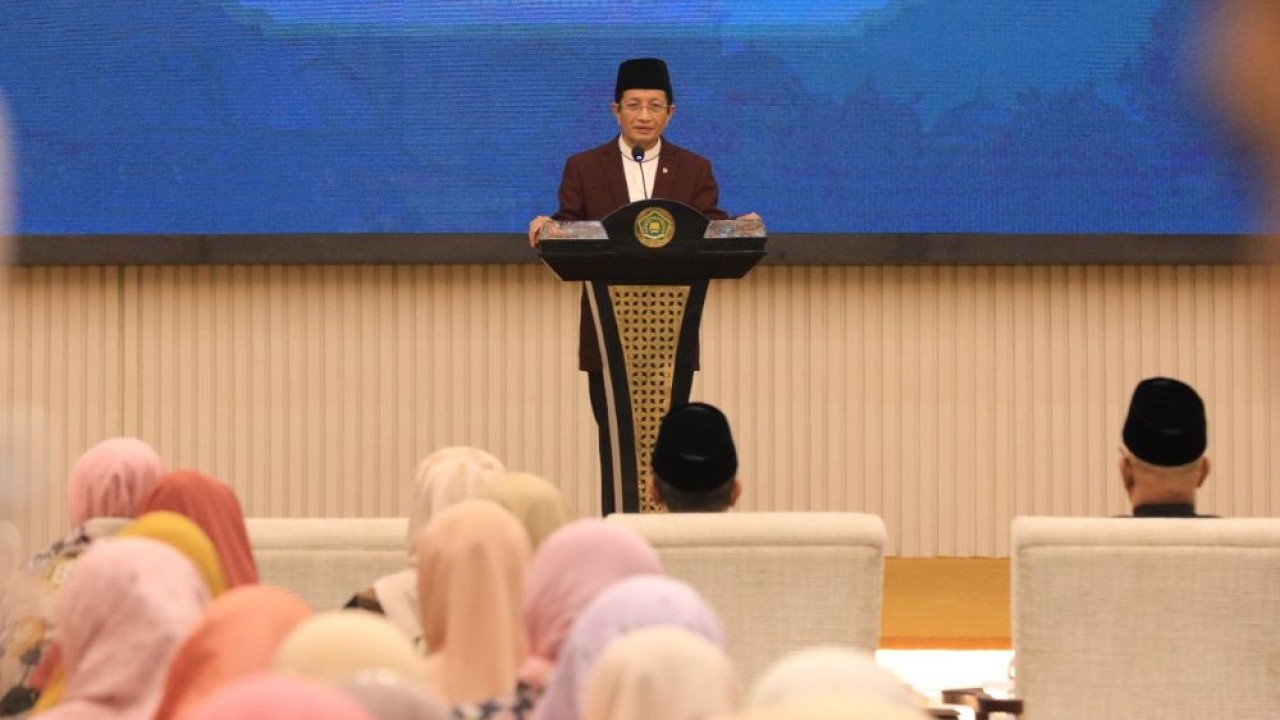 Menteri Agama (Menag) Nasaruddin Umar. (Foto: Kemenag)