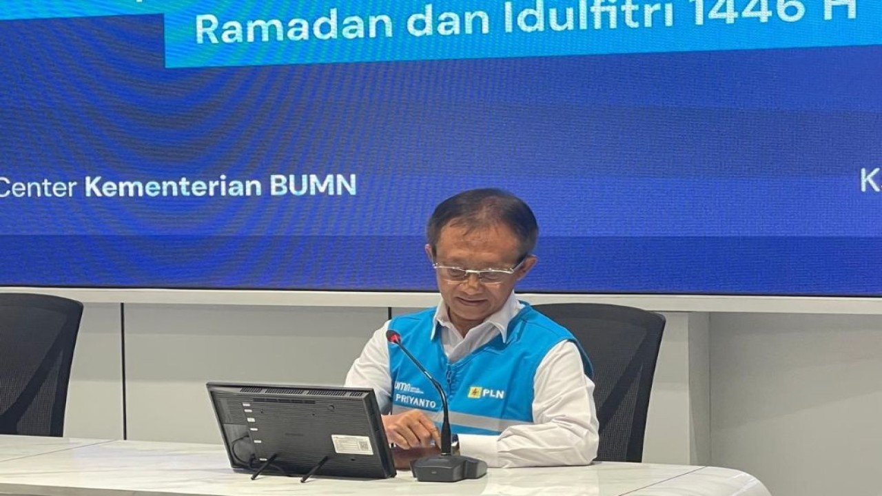 Direktur Distribusi PLN Adi Priyanto proyeksi memproyeksikan pengguna mobil listrik pada mudik Lebaran 2025 akan mengalami peningkatan lima kali lipat. (Foto: Ntvnews.id-Muslimin Trisyuliono)