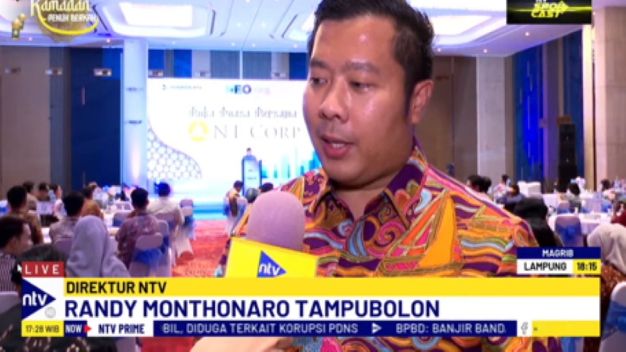 Direktur Utama Nusantara TV, Randy Monthonaro Tampubolon