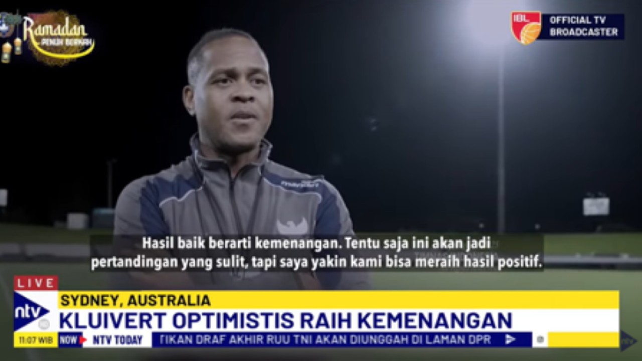 Pelatih Timnas Indonesia, Patrick Kluivert