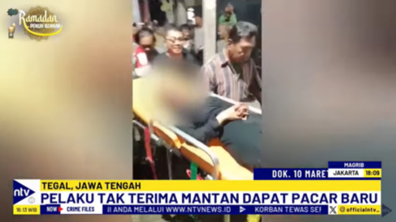 Rani korban penikaman oleh mantan pacarnya dilarikan ke rumah sakit