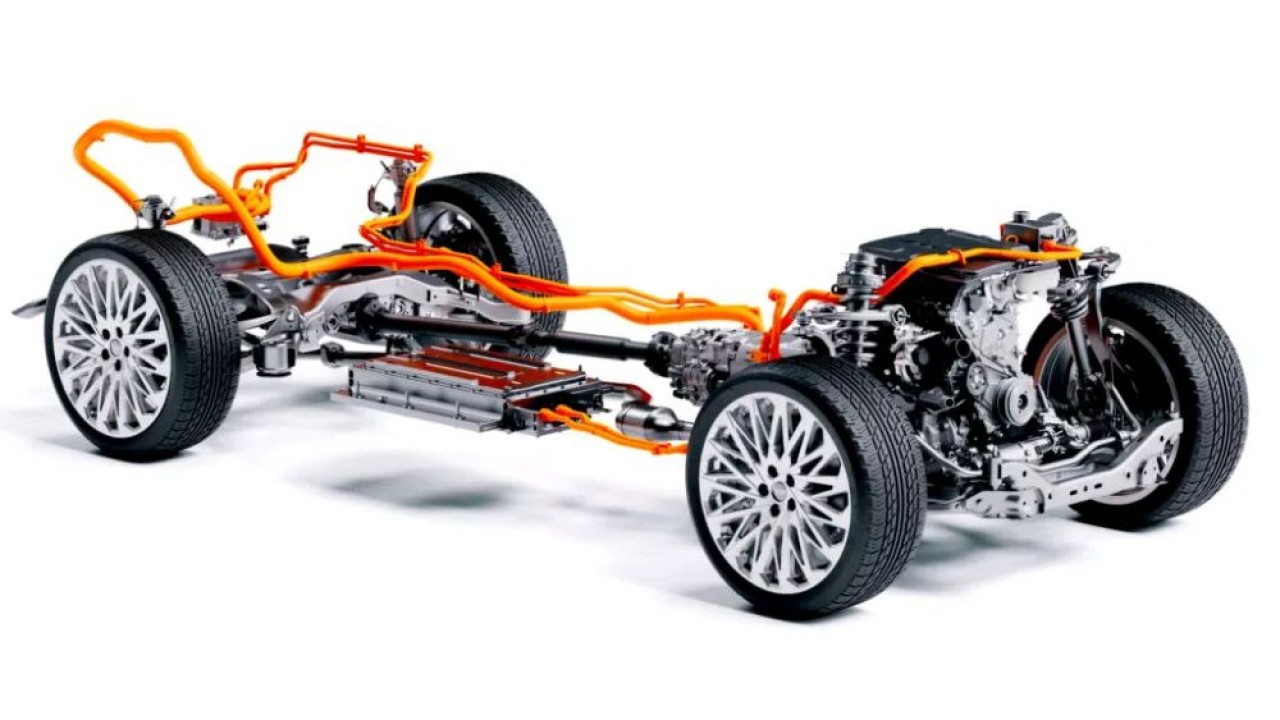 Sistem penggerak hibrida baru Hyundai menawarkan peningkatan kinerja dan efisiensi bahan bakar. (Foto: Istimewa via Carscoops)