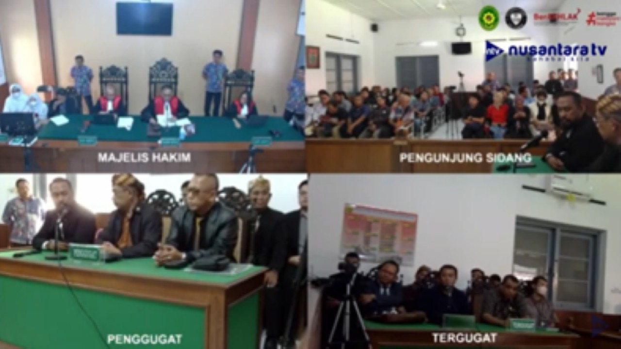 Sidang kasus dugaan ijazah palsu Jokowi di PN Surakarta