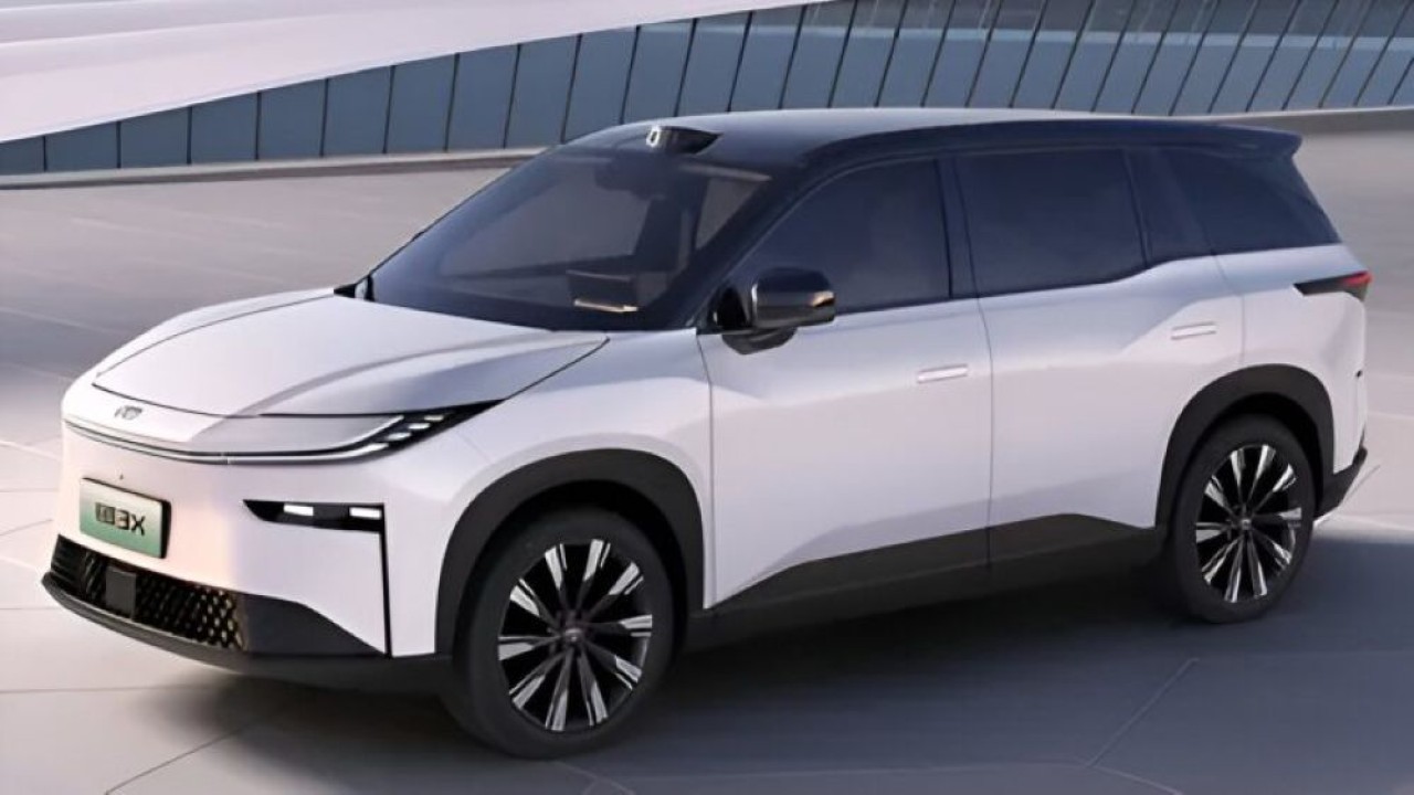 Toyota bZ3X. (Foto: Istimewa via CarNewsChina)