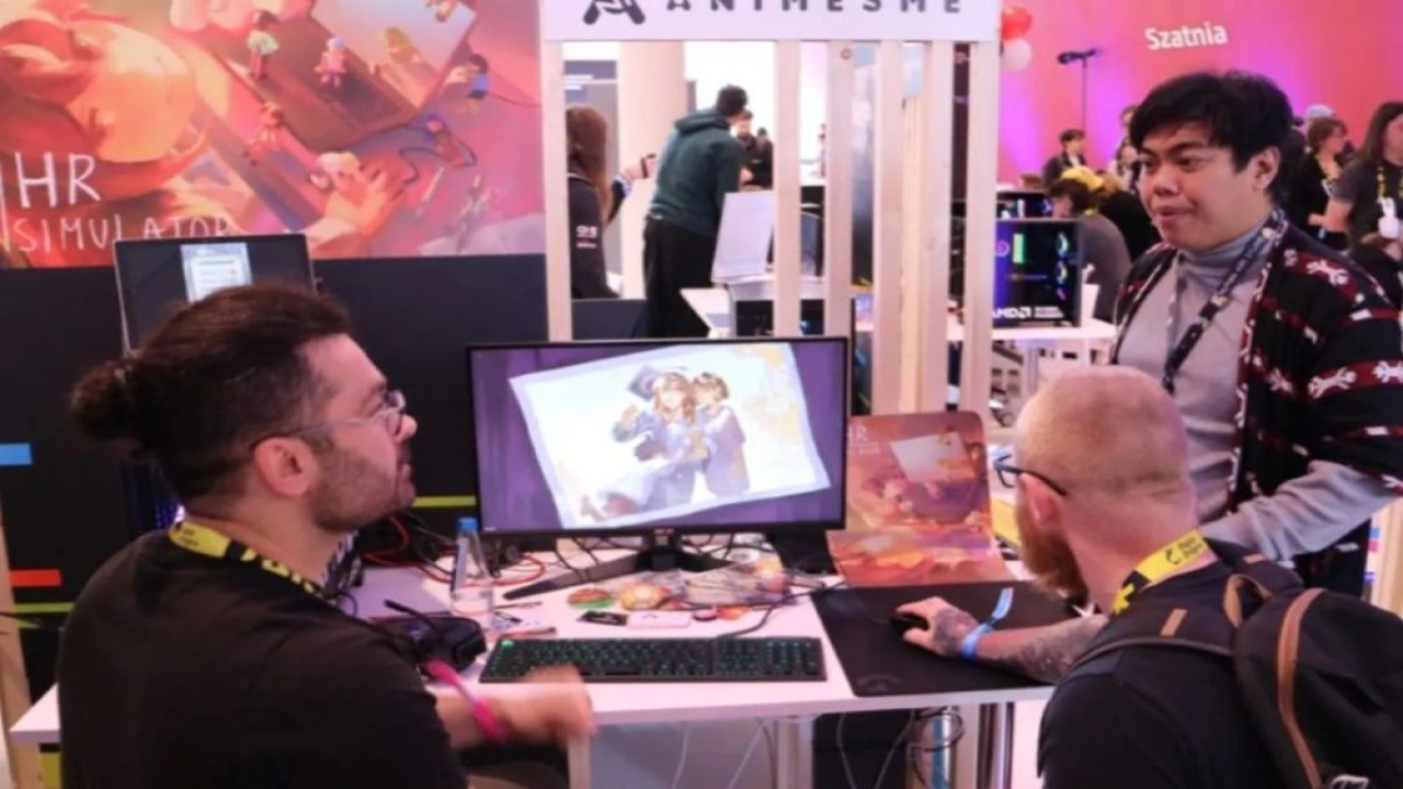 Indonesia berpartisipasi dalam pameran gim Digital Dragons yang berlangsung di Krakow, Polandia, pada 18-20 Mei 2025. (Foto: ANTARA/HO-KBRI Warsawa)