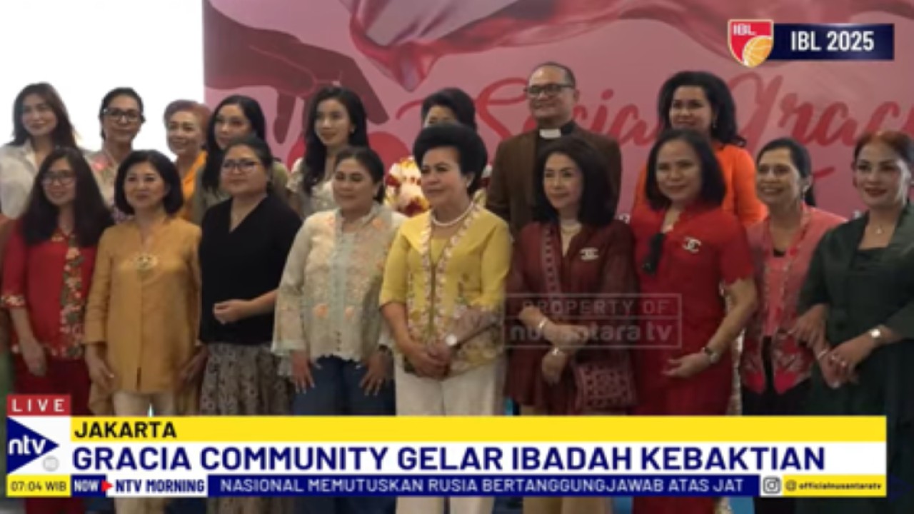 Dalam rangka merayakan Hari Kartini, Social Gracia Community menggelar ibadah kebaktian di NT Tower, Jakarta