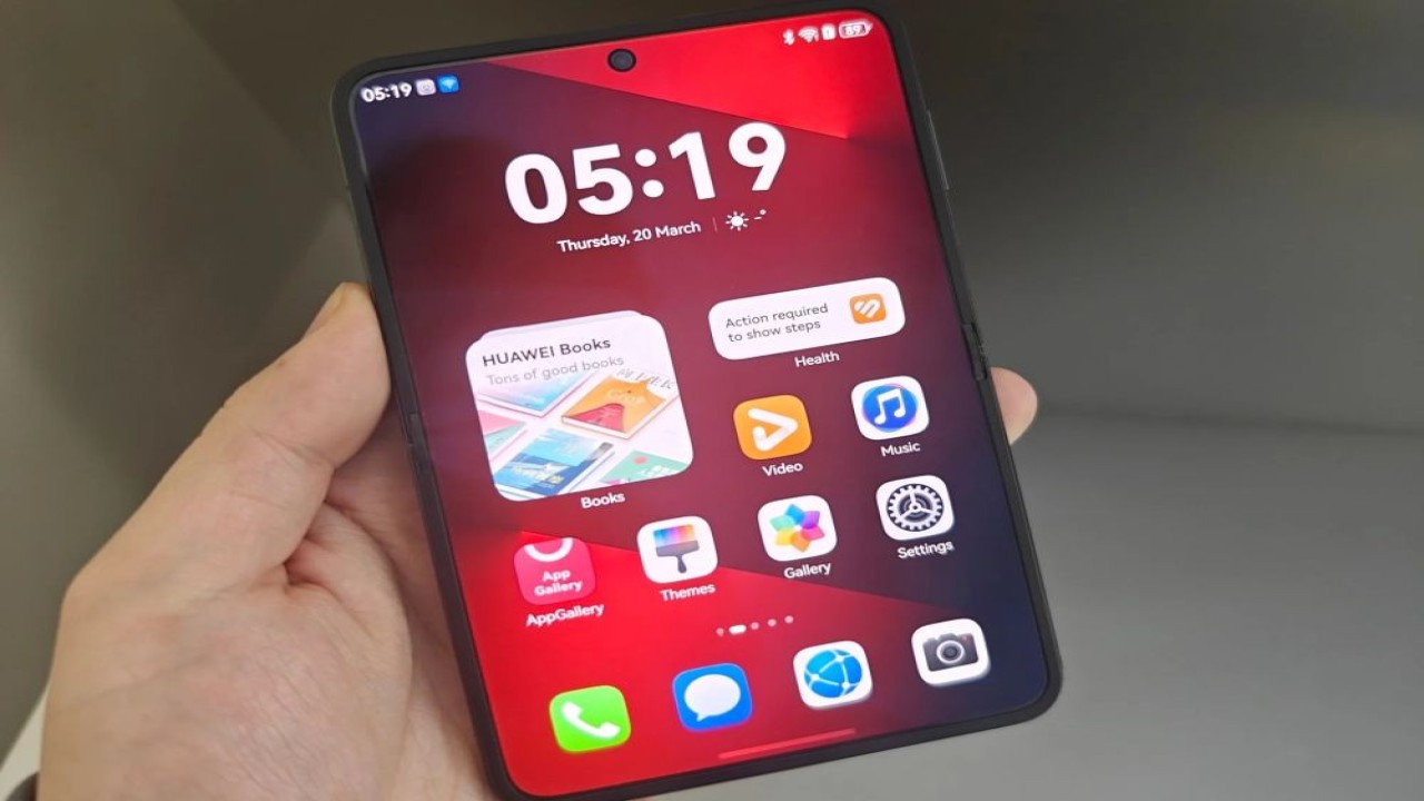 Huawei Pura X. (Foto: Istimewa via Gizmochina)