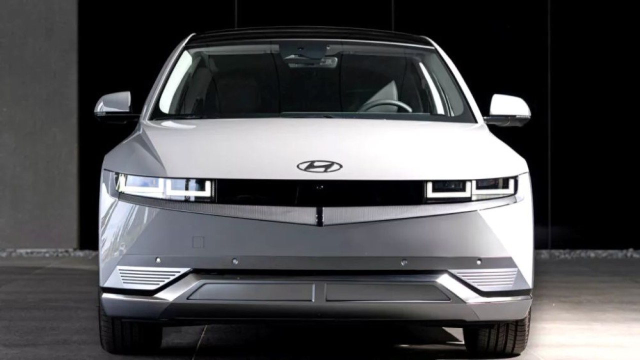 Mobil listrik Hyundai Ioniq 5. (Foto: Istimewa via Carscoops)