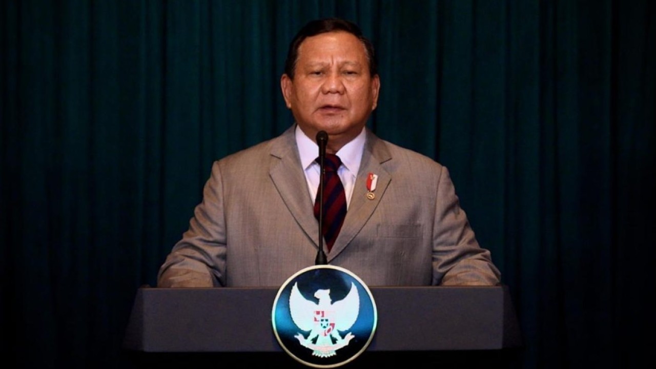 Presiden Prabowo Subianto. (Foto: BPMI Setpres)