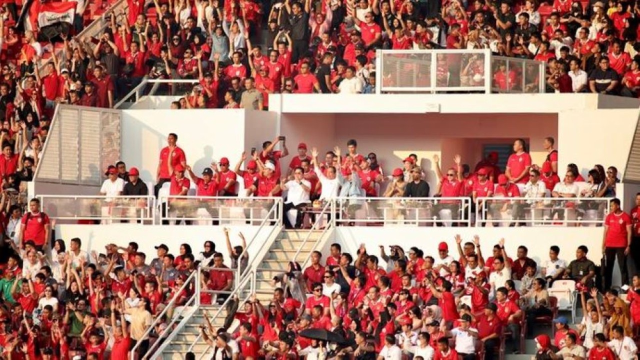 Suporter Timnas Indonesia/ist