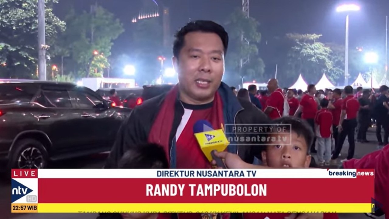 Direktur Nusantara TV, Randy Monthonaro Tampubolon.