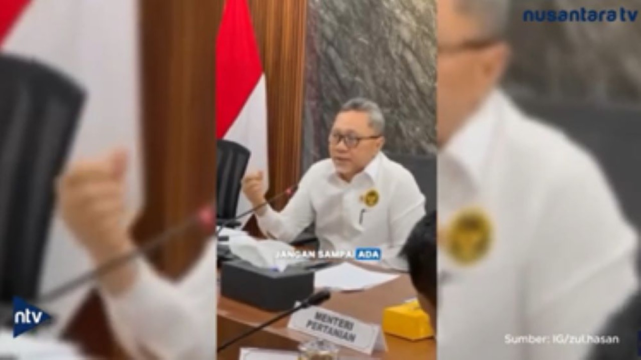 Menko Bidang Pangan Zulkifli Hasan mengumumkan penghapusan kategori beras premium dan medium
