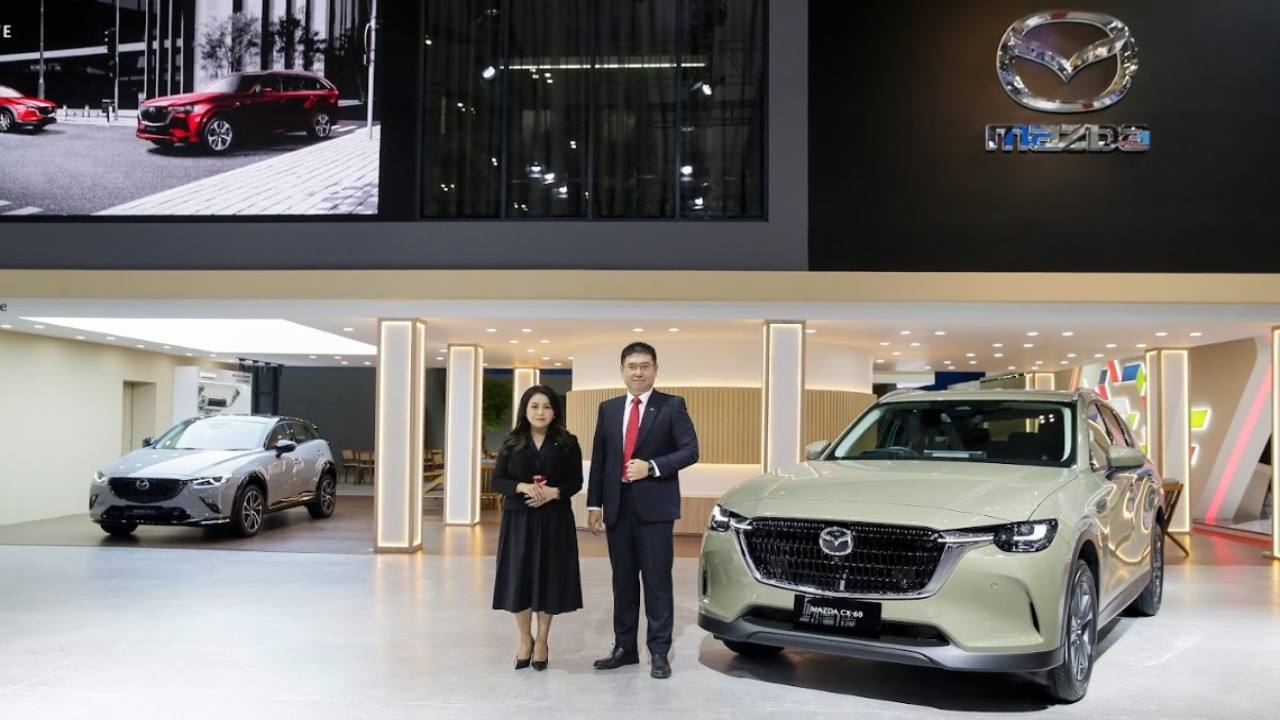 Mazda meluncurkan The New Mazda CX-3 Kuro dan The New Mazda CX-60 Sport di GIIAS 2025. (Foto: Mazda/Adiantoro/NTV)