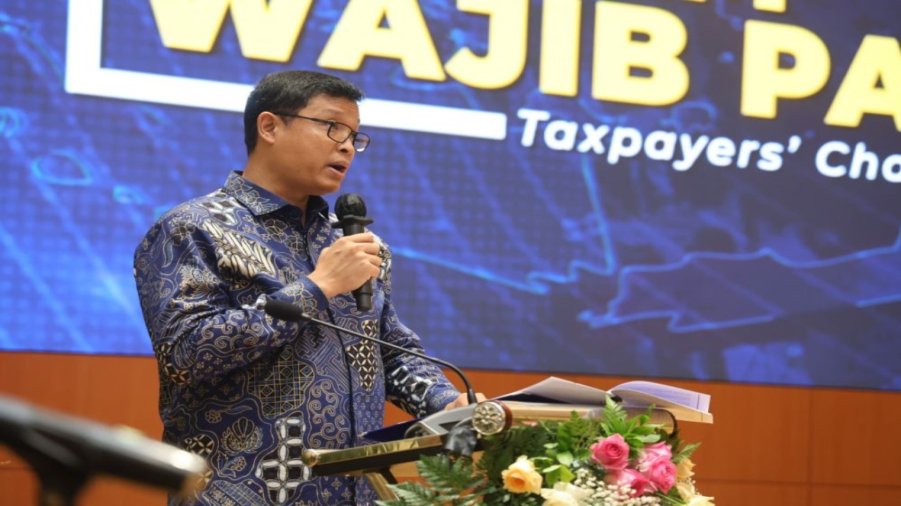 Peluncuran Piagam Wajib Pajak (Taxpayers’ Charter) oleh Direktur Jenderal Pajak, Bimo Wijayanto/Foto: Istimewa