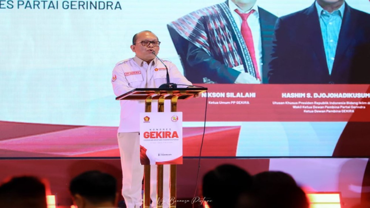 Ketua Umum Pimpinan Pusat Gerakan Kristiani Indonesia Raya (PP GEKIRA) Nikson Silalahi. (Foto: Istimewa)