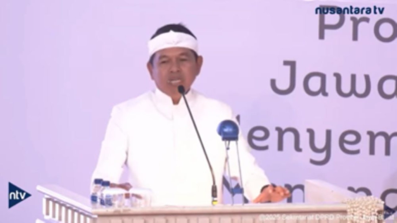 Gubernur Jawa Barat Dedi Mulyadi