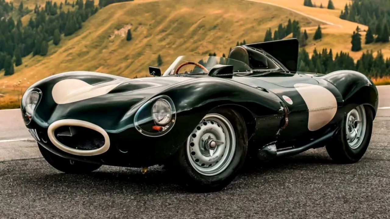 Jaguar D-Type. (Foto: Istimewa via Carscoops)