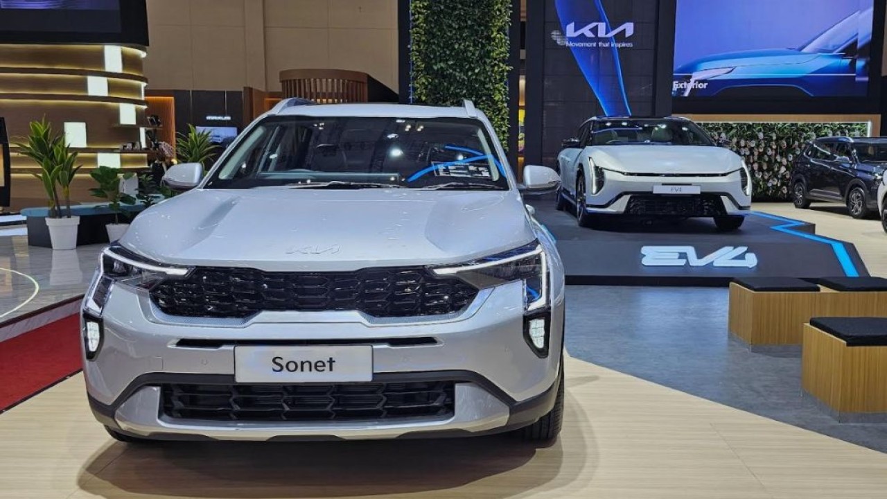 New Kia Sonet hadir di GIIAS 2025. (Foto: Istimewa)