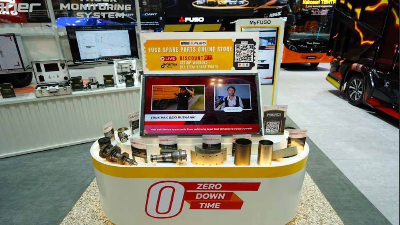 Mitsubishi Fuso menawarkan dua jenis suku cadang resmi, yakni Fuso Genuine Parts dan Suku Cadang Tiga Berlian (SCTB). (Foto: Istimewa)
