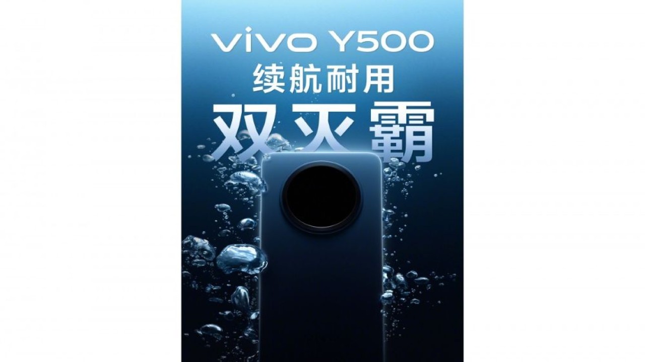 Vivo Y500 muncul di teaser. (Foto: Istimewa via GSM Arena)