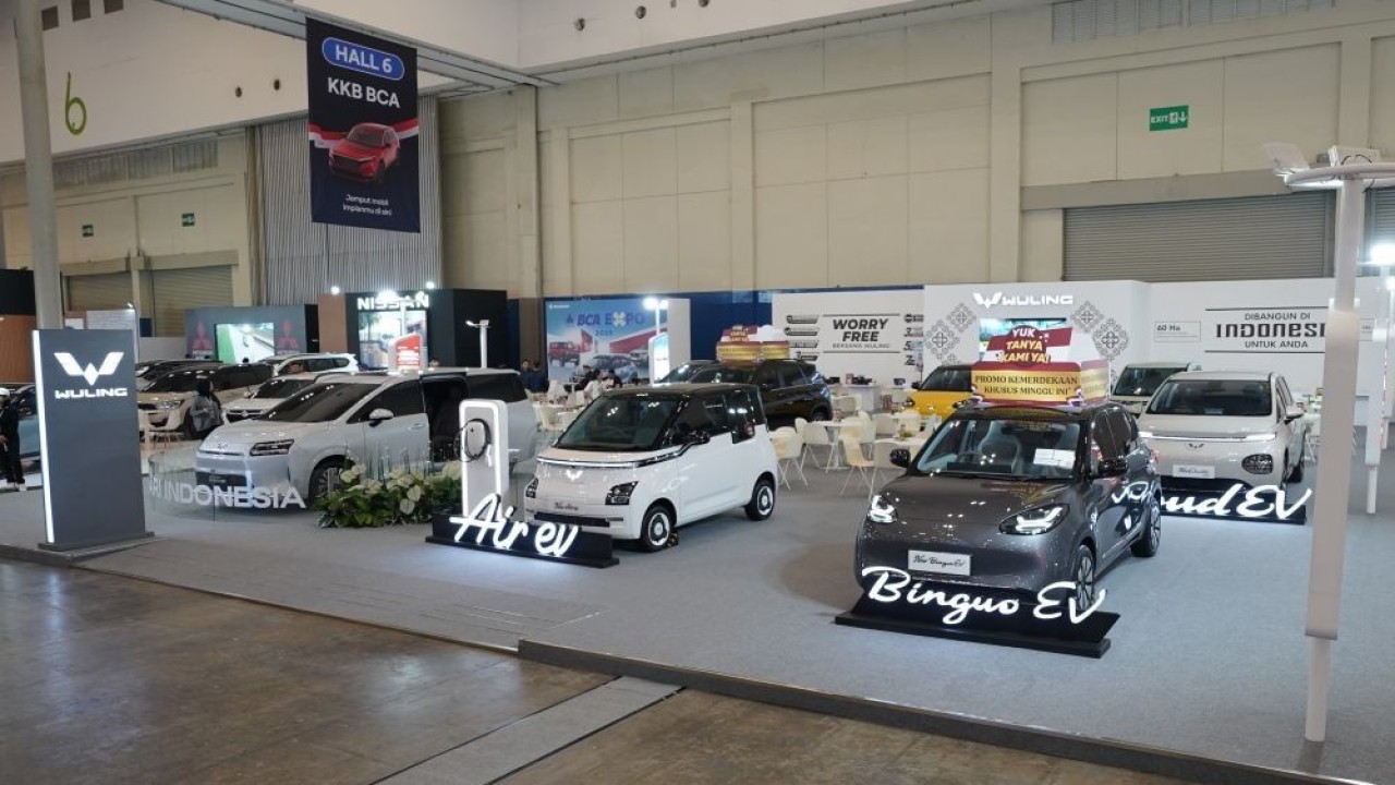 Wuling EV ABC Stories, Cortez Darion EV dan lini produk Wuling SUV meriahkan BCA Expo 2025. (Foto: Istimewa)