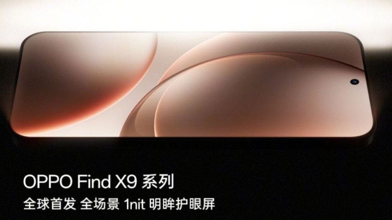 Bocoran layar seri Oppo Find X9. (Foto: Istimewa via Gizmochina)